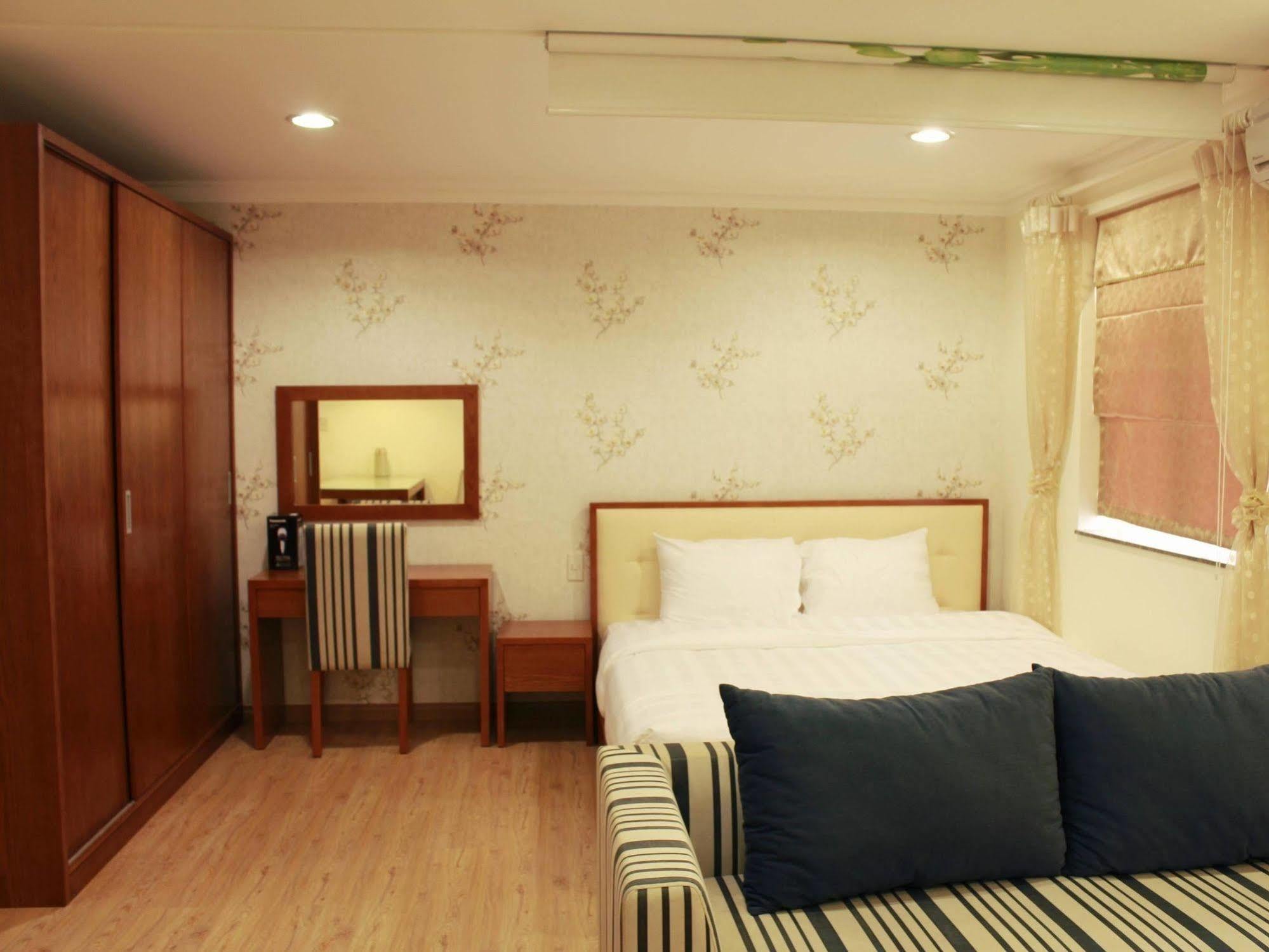 Song Hung Hotel & Serviced Apartments - Can Ho Dich Vu & Khach San Ho Či Minovo Město Exteriér fotografie