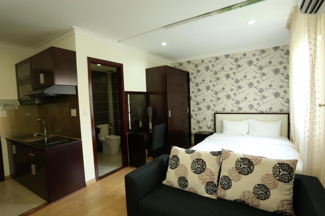 Song Hung Hotel & Serviced Apartments - Can Ho Dich Vu & Khach San Ho Či Minovo Město Exteriér fotografie