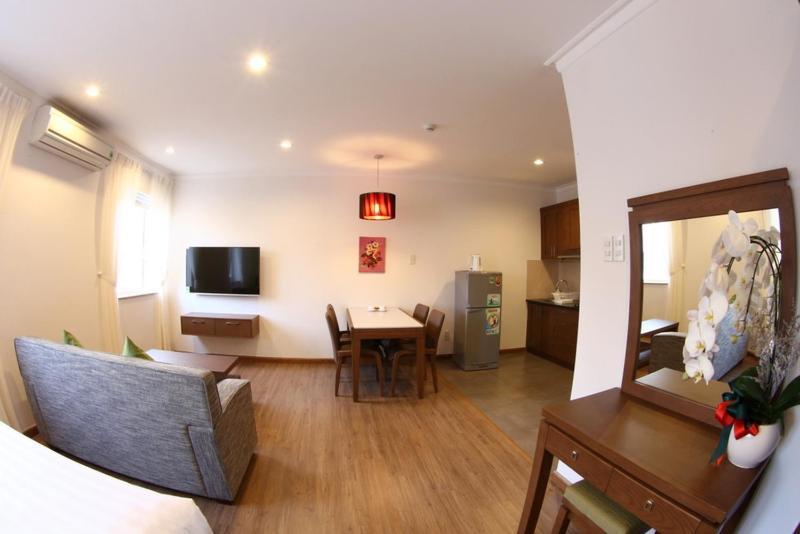 Song Hung Hotel & Serviced Apartments - Can Ho Dich Vu & Khach San Ho Či Minovo Město Exteriér fotografie