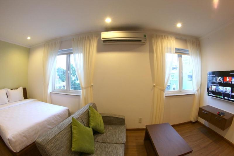 Song Hung Hotel & Serviced Apartments - Can Ho Dich Vu & Khach San Ho Či Minovo Město Exteriér fotografie